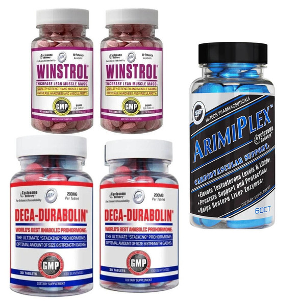 Hi-Tech Pharmaceuticals 2024 Strength & Power Prohormone Stack (8 Weeks On / 4 Week PCT)