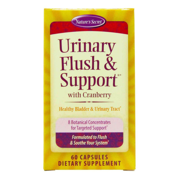  Nature's Secret Urinary Cleanse & Flush 60 Caps 