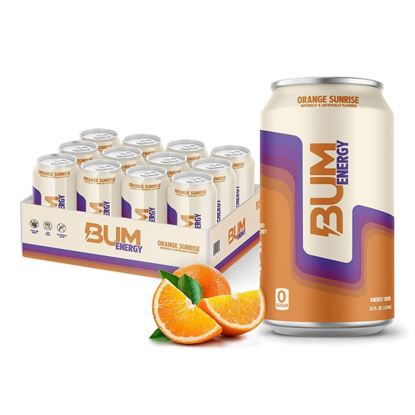  CBUM BUM Energy Drink RTD 12 Case 