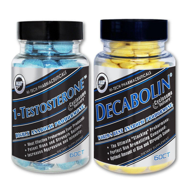  Hi-Tech Pharmaceuticals Decabolin+1-Testosterone Stack 