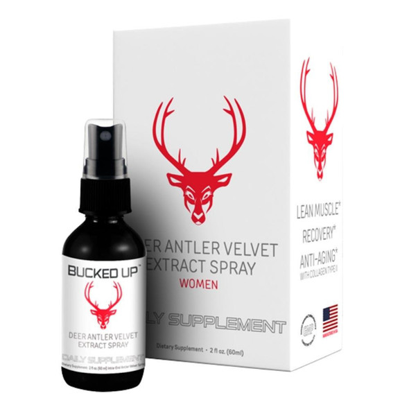  Bucked Up Deer Antler Velvet Spray Hers 2oz 