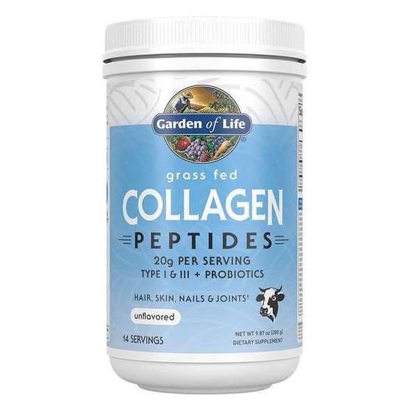  Garden of Life Grass Fed Collagen Powder 280G 