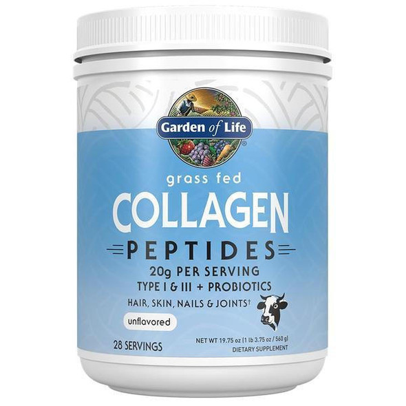  Garden of Life Grass Fed Collagen Powder 560G 