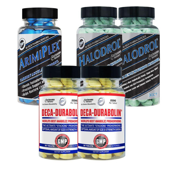 Hi-Tech Pharmaceuticals 2025 Ultimate Recomping Prohormone Stack (8 Weeks On / 4 Week PCT) 