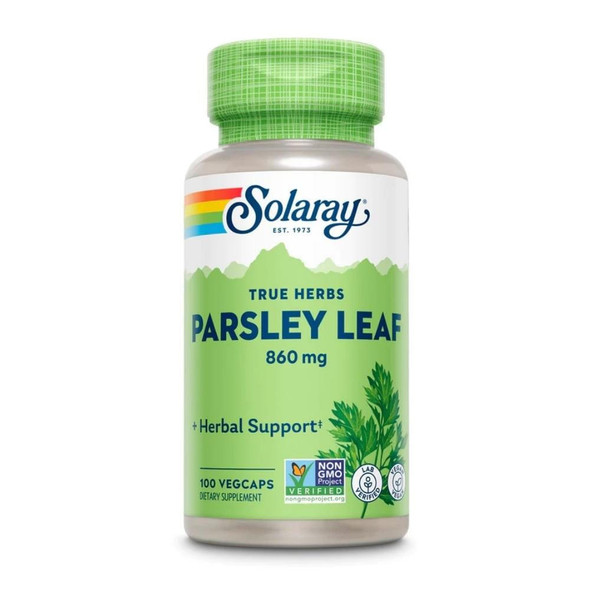  Solaray Parsley Leaf 860mg 100 Capsules 