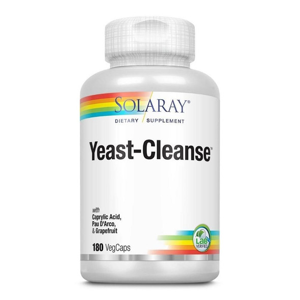  Solaray Yeast-Cleanse 180 Capsules 