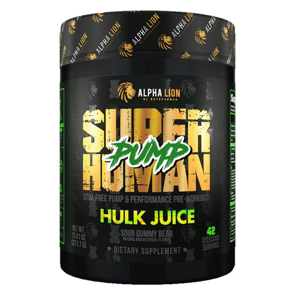  Alpha Lion SuperHuman Pump 42 Servings 