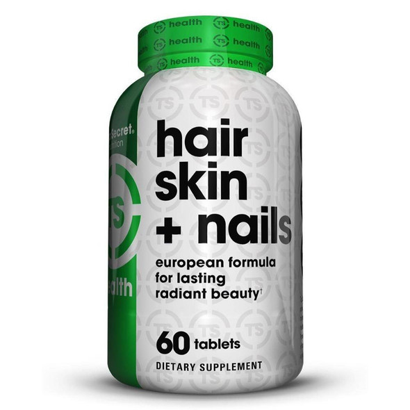 Top Secret Nutrition Hair, Skin, & Nails 60 Tablets 