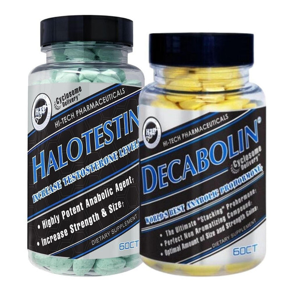  Hi-Tech Pharmaceuticals Halotestin & Decabolin Stack 