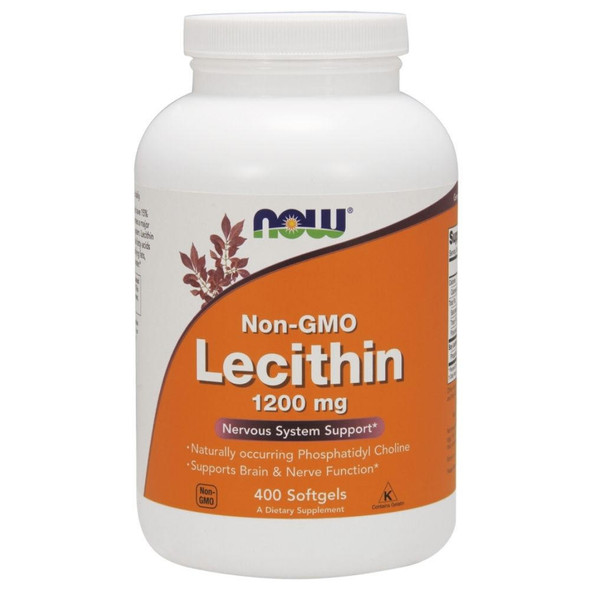  Now Foods Lecithin 1200mg 400 Softgels 