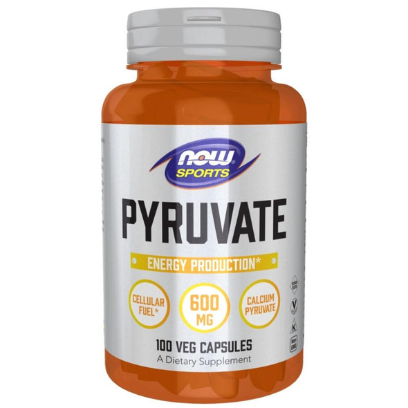  Now Foods Pyruvate 600mg 100 Veg Capsules 