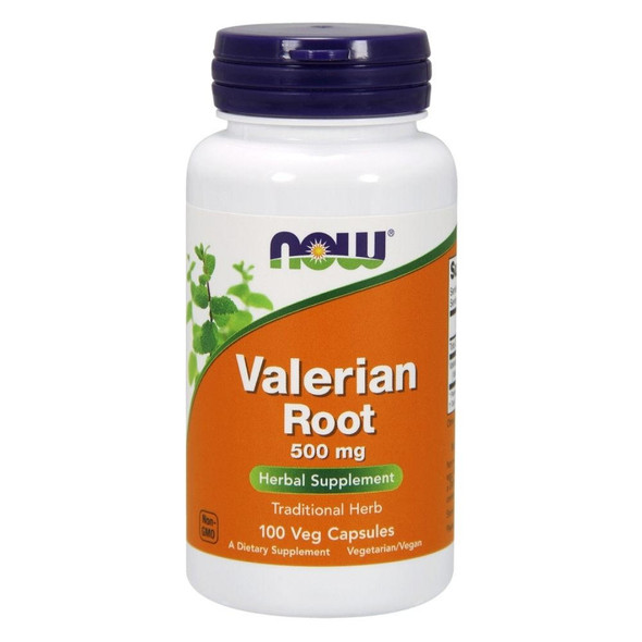  Now Foods Valerian Root 500mg 100 Veg Capsules 