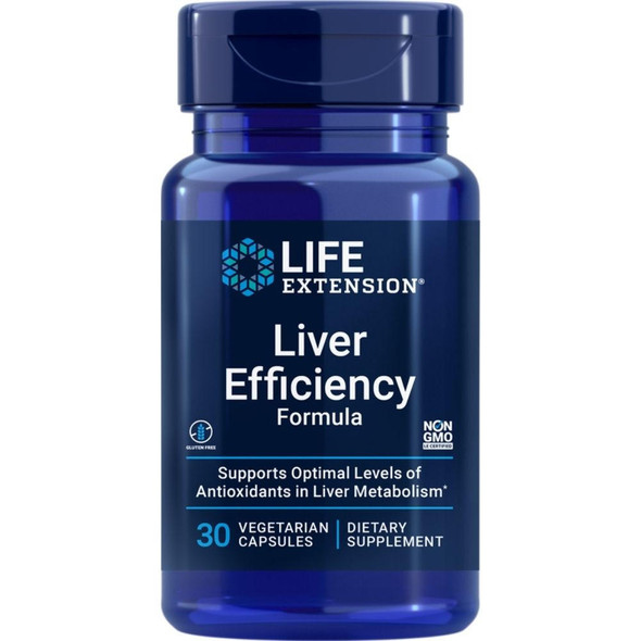  Life Extension Liver Efficiency 30 Veg Caps 
