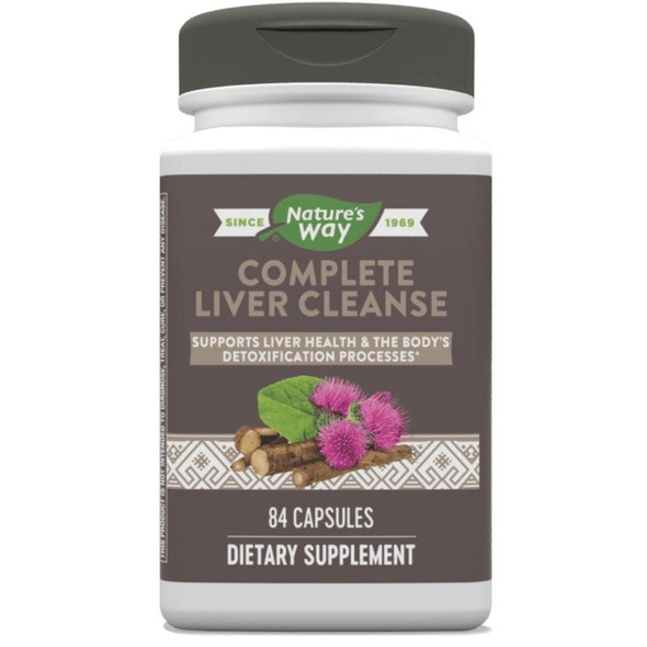  Nature's Way Complete Liver Cleanse 84 Capsules (Previously Enzymatic Therapy) 