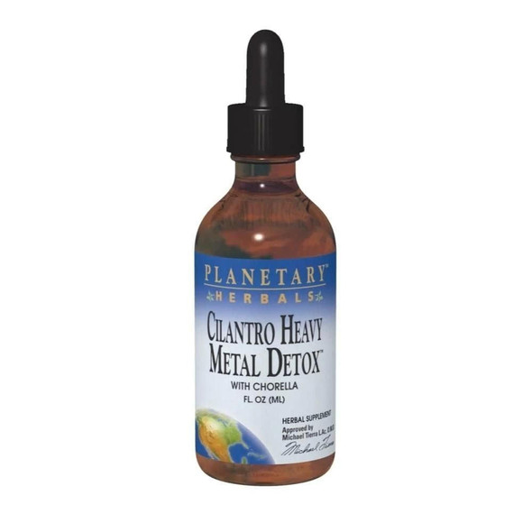  Planetary Herbals Cilantro Heavy Metal Detox 2oz 