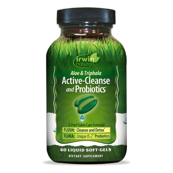  Irwin Naturals Active-Cleanse 60 Softgels 