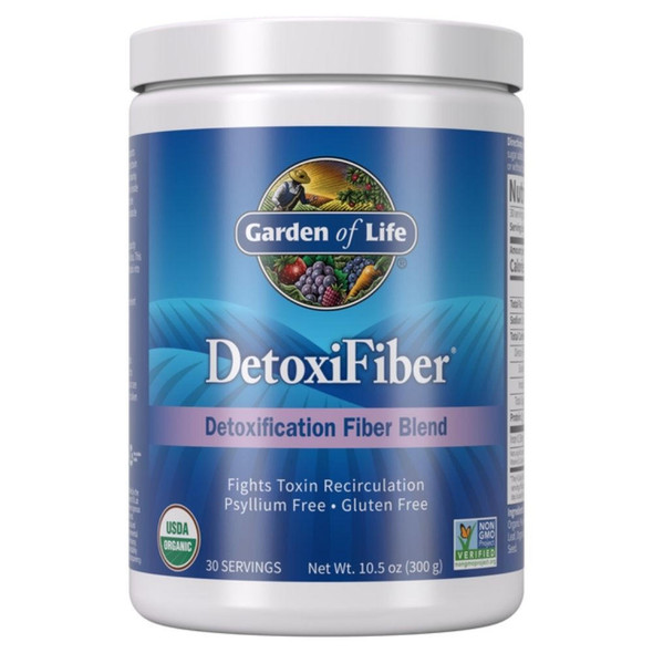  Garden of Life DetoxiFiber 300 grams 