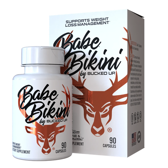  Bucked Up Babe Bikini 90 Capsules (With Paraxanthine) 