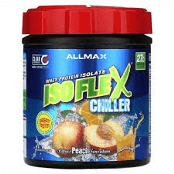  CLEARANCE: Allmax Isoflex Chiller Citrus Peach Sensation 1lb EXP 09/2025 