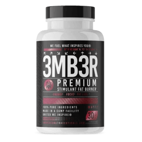  CLEARANCE: Inspired 3MB3R Premium Stim Fat Burner 30 Servings EXP 11/25 