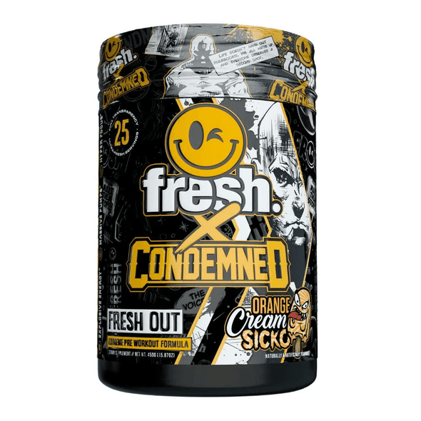 Condemned Labratoriez Condemned Labz X Fresh Supps Fresh Out Pre-Workout 25 Servings 
