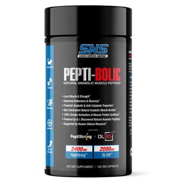 Serious Nutrition Solutions SNS Pepti-Bolic 180 Capsules 